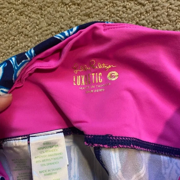 Lilly Pulitzer luxletic Lucky Bamboo leggings - Picture 3 of 4